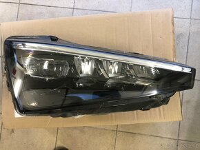 Škoda Scala r.2023 přední maska, přední Led světlo