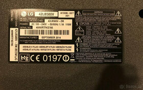 televizor LG 42LB580V náhradní díly kabel deska uchycení