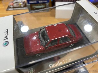 Škoda 120 ABREX 1:43 model, NOVÝ, poslední barva
