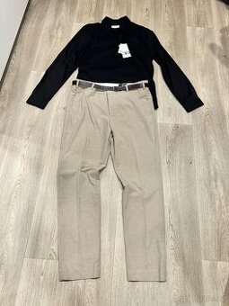 Nová pánská košile Zara a společenské kalhotky h&m