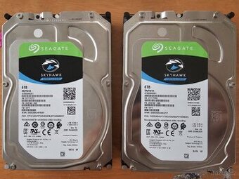 2x Seagate SkyHawk 6TB, ST6000VX009