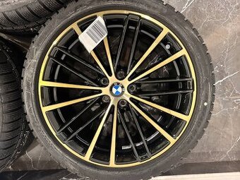 orig r19 BMW 5er G30 G31 635 Night Gold 6894839