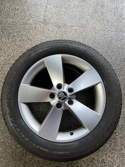 Zimní Alu kola Škoda Karoq, 5x112, 225/55/17