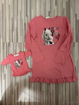 Set Noční košile pro dívku a panenku BPC 8-10 let - 1