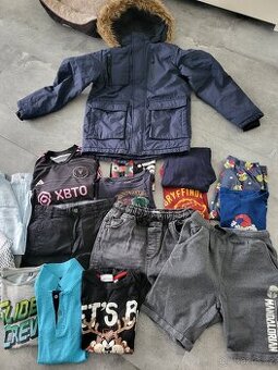 Zimní bunda a mix oblečení