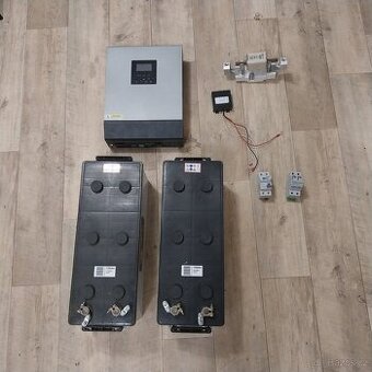 fotovoltaický set 24V100A