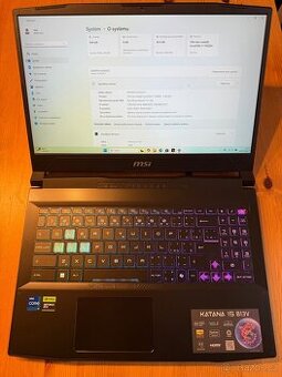 MSI Katana 15 B13VFK 15,6" FHD IPS 144Hz i7 16G 1T RTX 4060