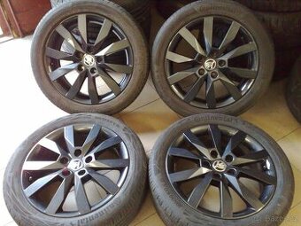 alu kola 5x112 r17 original škoda 205/50r17