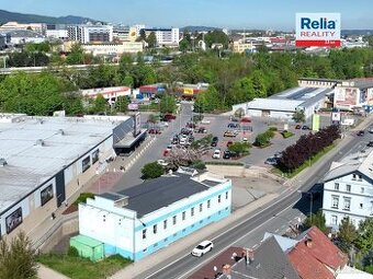 Pronájem obchodních prostor o výměře 610 m2 na frekventované