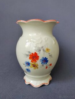 Krásná porcelánová váza Schumann Bavaria (ručně malovaná)