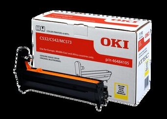 OKI C532Y, 46484105 Yellow originální drum unit 30k