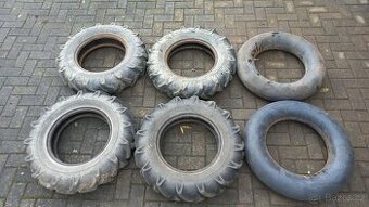 Prodám 4 ks pneu Barum 6.50x16 terénní šípová duše