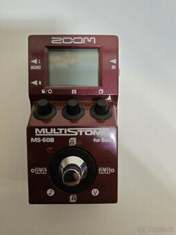 Multiefekt basový Zoom MS-60B MultiStomp