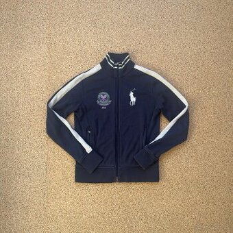 Ralph Lauren Polo modrá mikina Wimbledon 2012 | vel. S