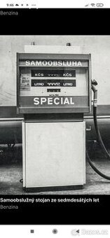 Benzinová pumpa stojan