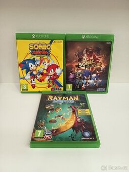 Sonic a Rayman na Xbox One