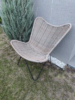 Zahradní křeslo Jysk Vallestrup pěkný stav