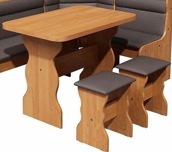 Jídelní stůl se dvěma taburetkami