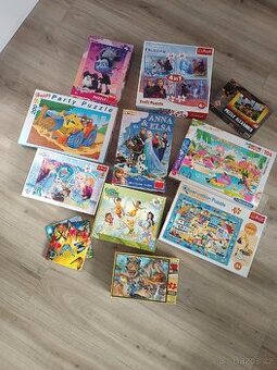 Puzzle a dětská desková hra