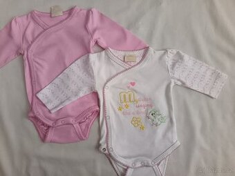 Novorozenecký set vel 56- 2x bodýčko