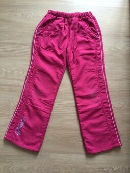 Zateplené kalhoty vel. 152