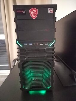 Herní PC + Monitor BenQ, 60Hz