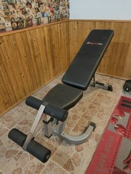 Polohovatelná posilovací lavice inSPORTline – skvělý stav
