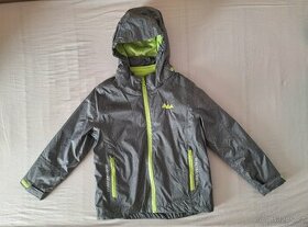 Dětská zimní / celoroční bunda 3v1, vel. 122/128 - nová