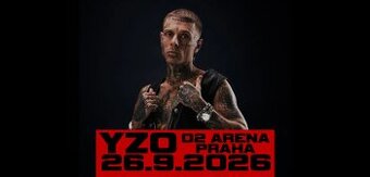 PRODÁM 4 LÍSTKY NA YZO O2 ARENA sobota