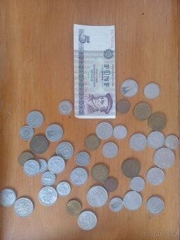 Starší mince a bankovky