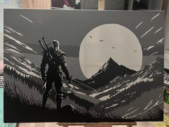 Obraz The Witcher/Zaklínač 70x100cm