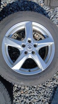 Prodam alu kola na gumy 215/60/R 17 C