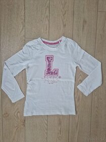 Dětské dívčí triko dlouhý rukáv vel.110-116