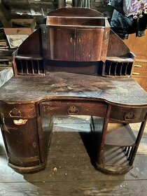Starožitný psací stůl - 1