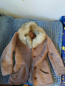Dámský retro kabát světlý