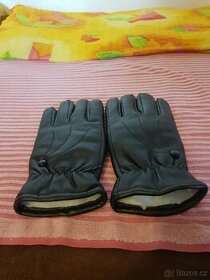 Prodám úplně nové dámské kožené rukavice v.M - 1