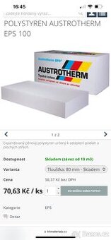 Austrotherm EPS 100 80 mm