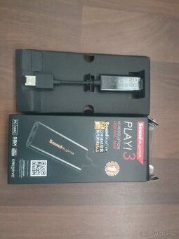 Sound Blaster play 3 (zlepšuje kvalitu zvuku)