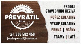 Stavební Řezivo, pořez kulatiny - 1