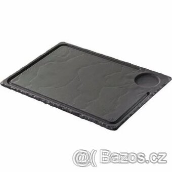 Steakový talíř 33 x 24 cm Basalt REVOL - 1