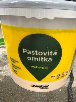 Fasádní omítka WEBER silikonová 1,5mm