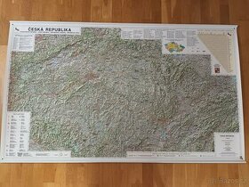 Nástěnná mapa ČR - 1