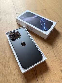 Apple iPhone 16 Pro 128GB cerny