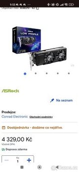 ASRock grafická karta Intel Arc™ A380 6 GB