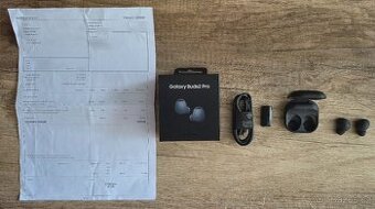Samsung Galaxy Buds2 Pro grafitová - super stav, záruka