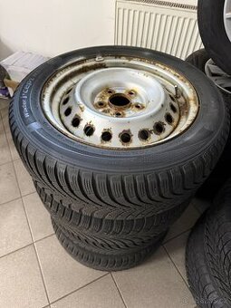 ZIMNÍ PLECHOVÉ KOLA 5x114,3 205/55R16 HANKOOK