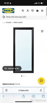 Zrcadlo IKEA TOFTBYN