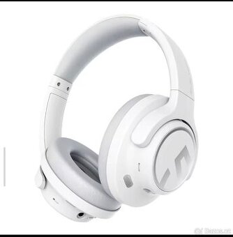 SoundPeats Space sluchatka bluetooth_bila barva