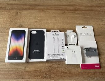 iPhone SE (2022) | 128 GB | Černý | 100% baterie | Záruka