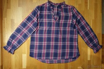 Dámská kostkovaná halenka, blůzka vel.40